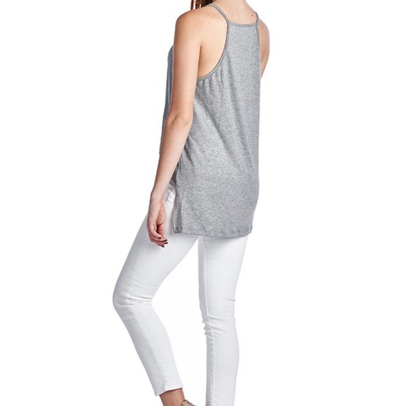 <CTT1016> Cross Front High Low Top - Picture 5 of 10